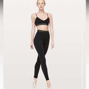 LULULEMON Principal Dancer Golden Lining Tight 28”